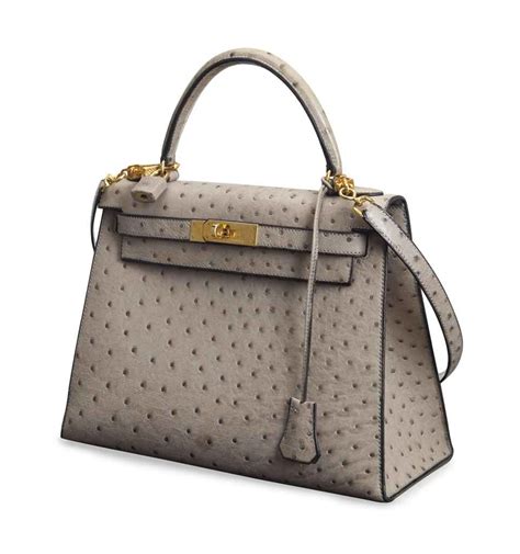 ostrich hermes kelly|genuine ostrich bag.